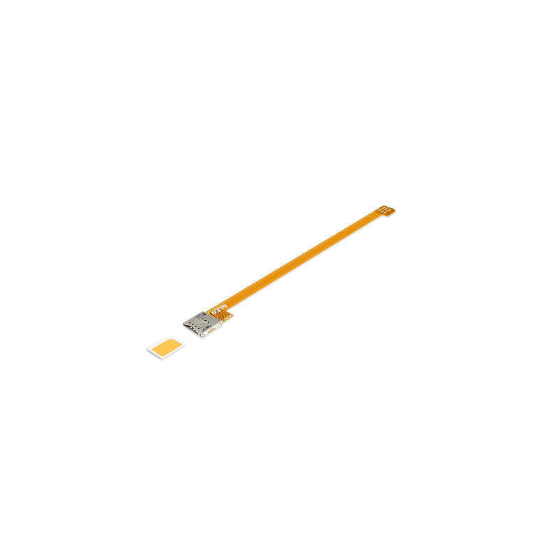 Alfa Network Simconv-Minimicror Sim Cable Extensor/Adaptador 23cm, Slot Microsim A Minisimr (Sim ClÁ Sica Invertida)