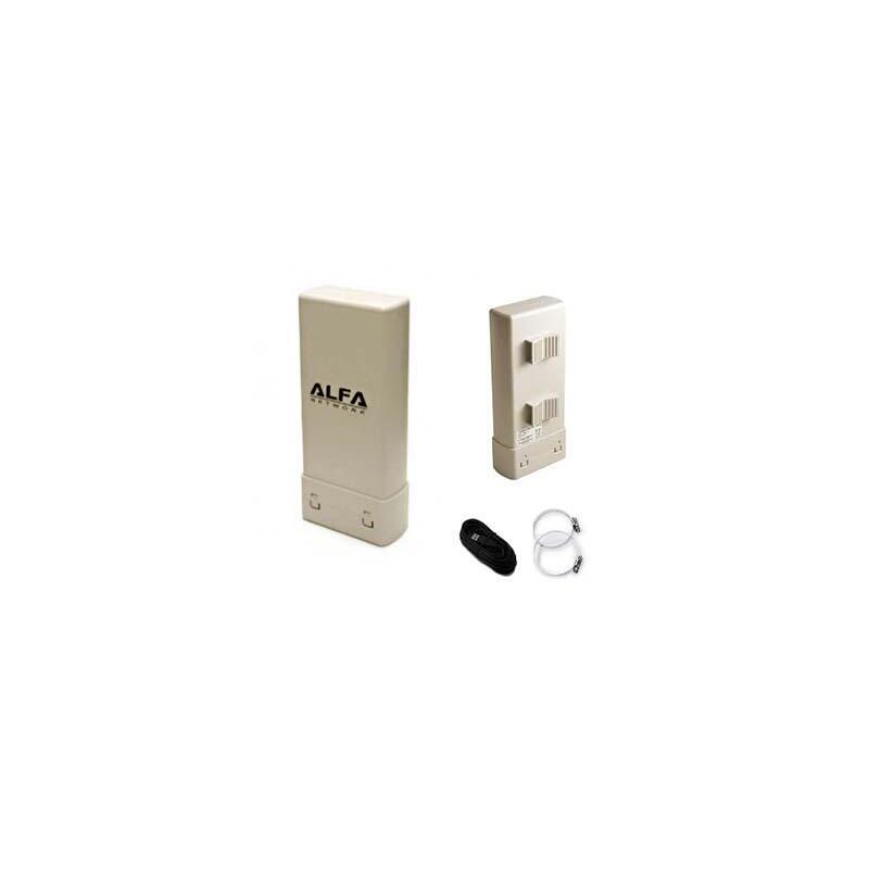 Alfa Network Ubdo-Uv-T8 802.11n Outdoor Usb Cpe With 8m Usb Cable, Realtek Rtl8188eus, Internal High-Gain Directional Antenna, 2