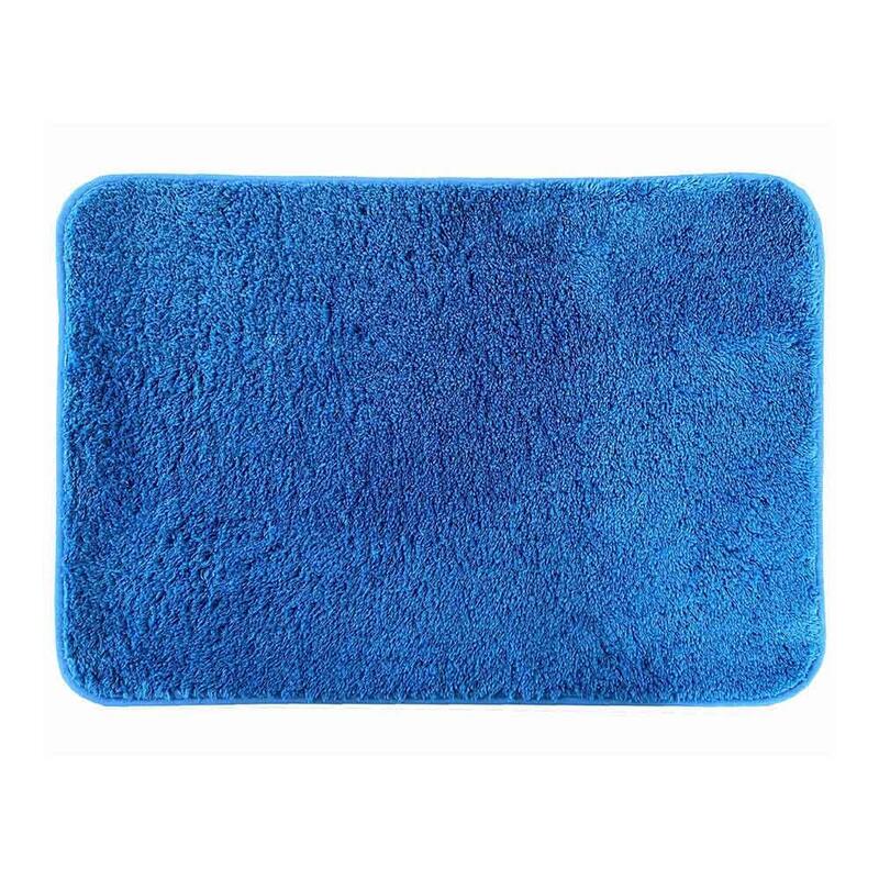 Alfombra De Baño Microfibra 60x40cm Colores Surtidos
