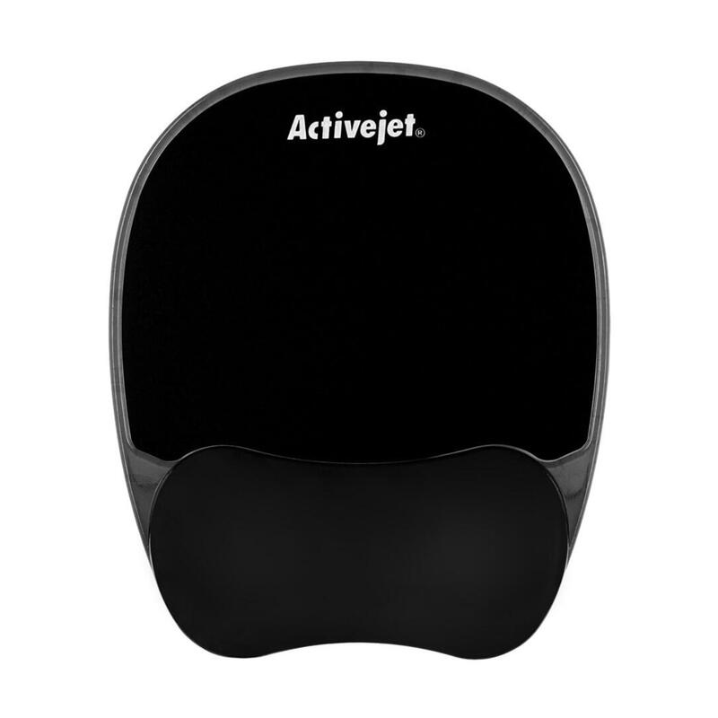 Alfombrilla De Ratón De Gel Activejet Negra