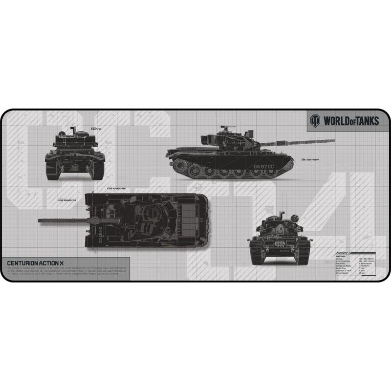 Alfombrilla De Ratón Defender Wt90 - Wersja Limitowana World Of Tanks