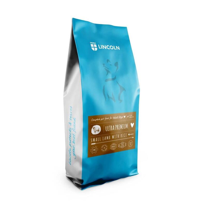 Alimentación Seca Para Perros Lincoln - Cordero Con Arroz - Adulto Pequeño 12kg