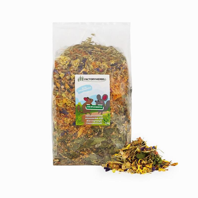 Alimento Para Chinchillas Y Degus Factoryherbs Nie Byle Badyle 1kg
