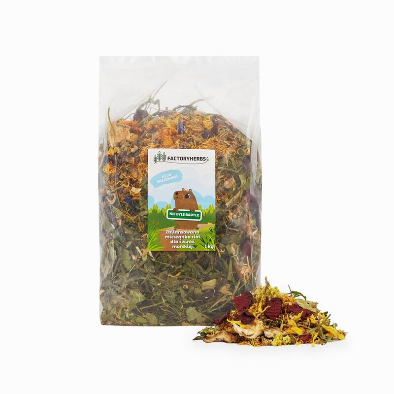 Alimento Para Cobayas Domésticas Factoryherbs Nie Byle Badyle 1kg