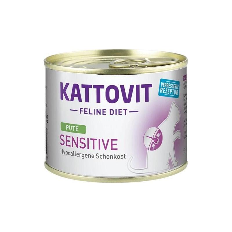 Alimento Para Gatos Kattovit Diet Pollo - Lata 185g