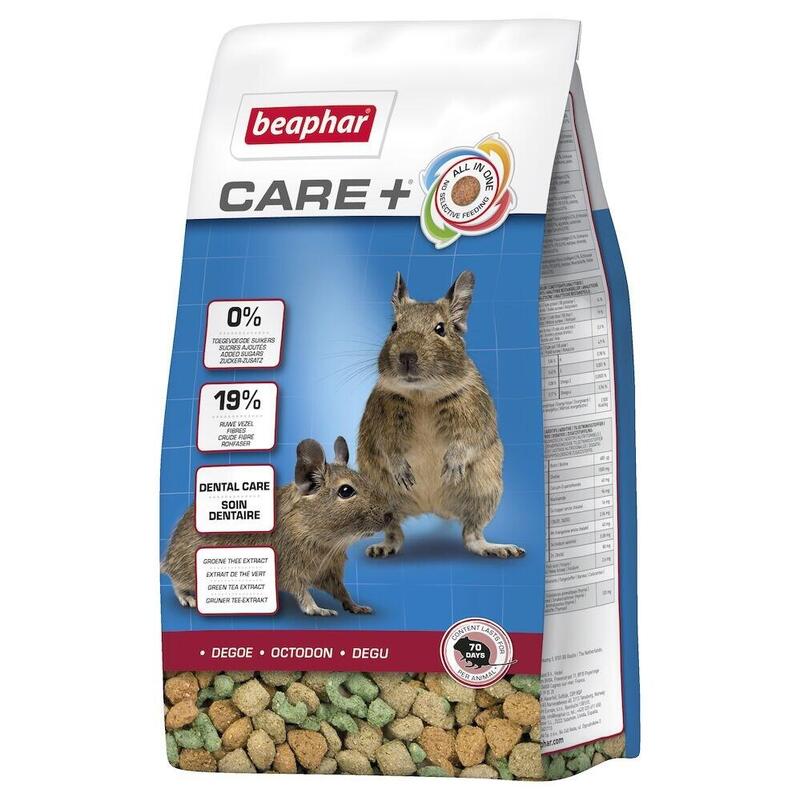 Alimento Seco Para Degus Beaphar Care+ Degu 700 G