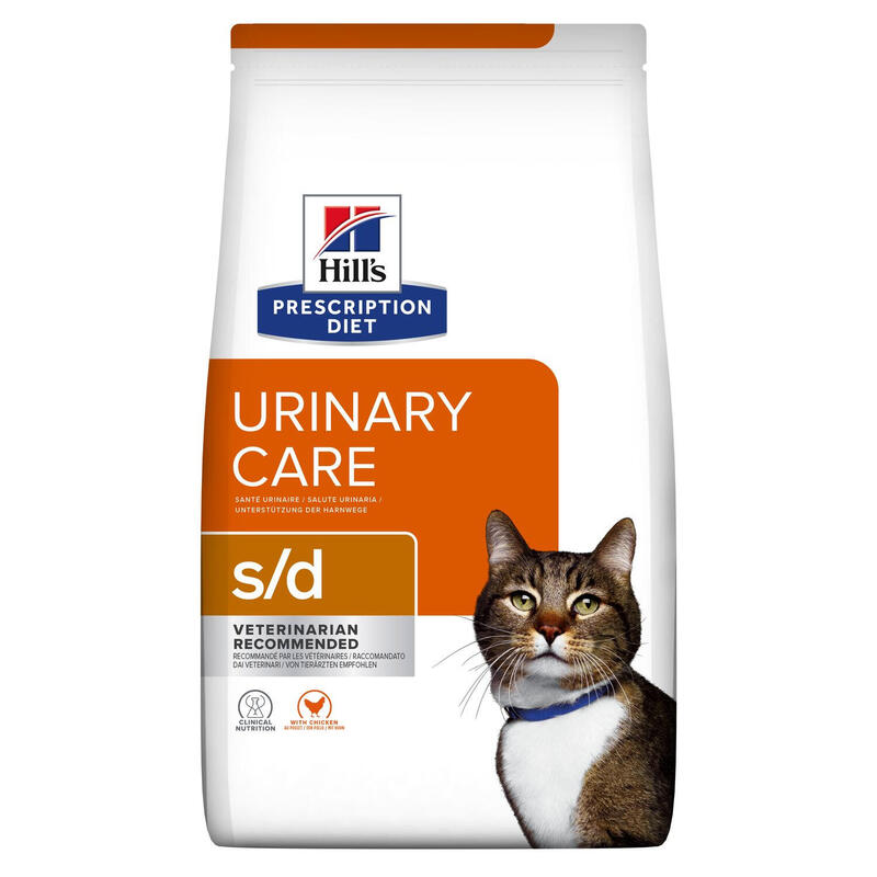 Alimento Seco Para Gatos Hill'S Prescription Diet Feline Urinary Care S/D Pollo 3 Kg