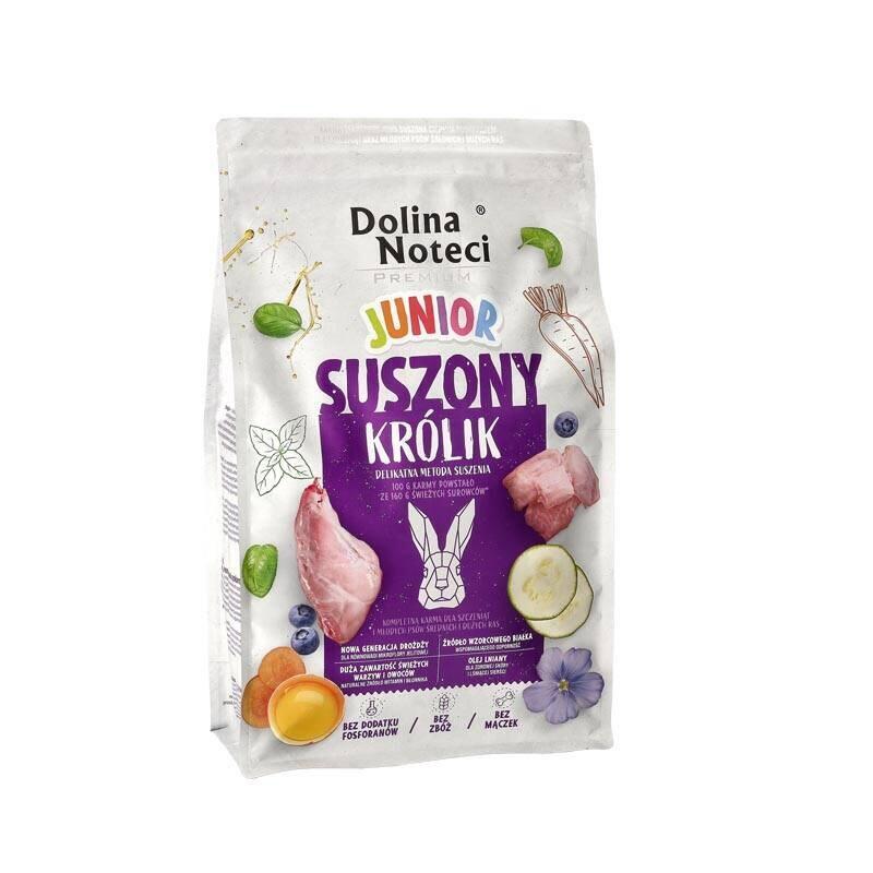Alimento Seco Para Perros Dolina Noteci Premium Junior Rabbit 4 Kg