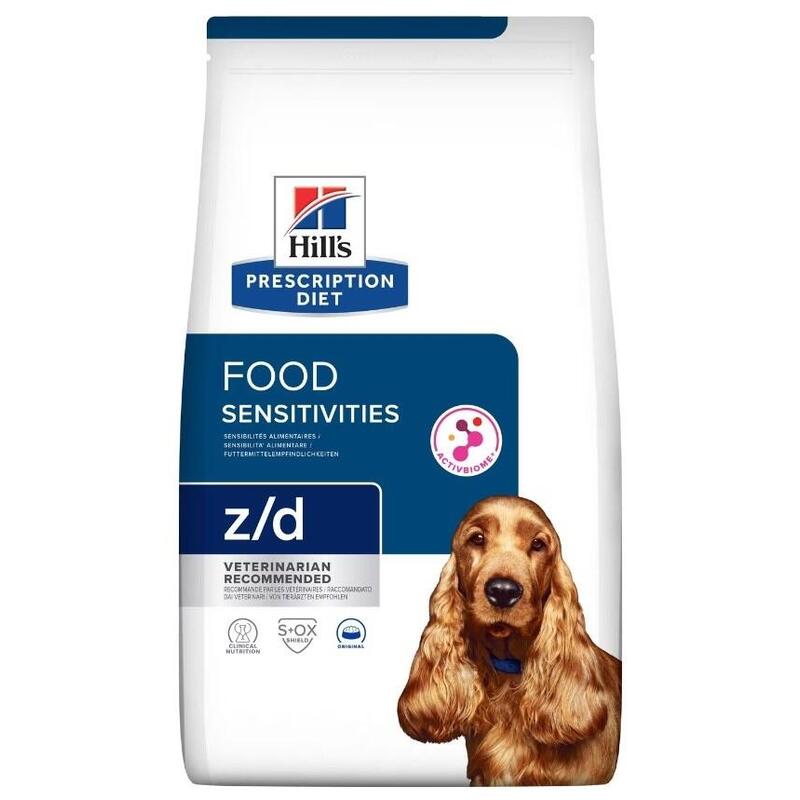 Alimento Seco Para Perros Hill'S Prescription Diet Food Sensitivites Z/D 10 Kg