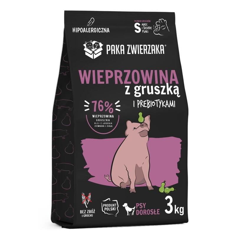 Alimento Seco Para Perros Paka Zwierzaka Pork With Pear S  3kg