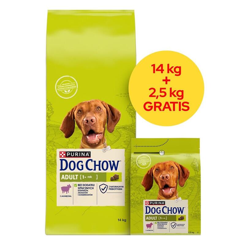 Alimento Seco Para Perros Purina Dog Chow Adult Lamb 14 + 2,5kg