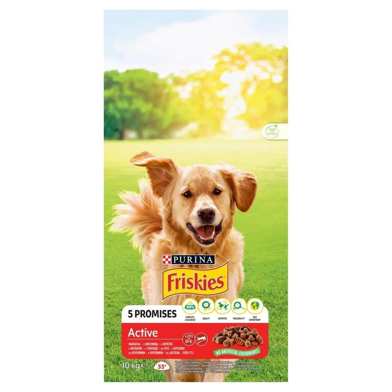 Alimento Seco Para Perros Purina Friskies Active 10 Kg