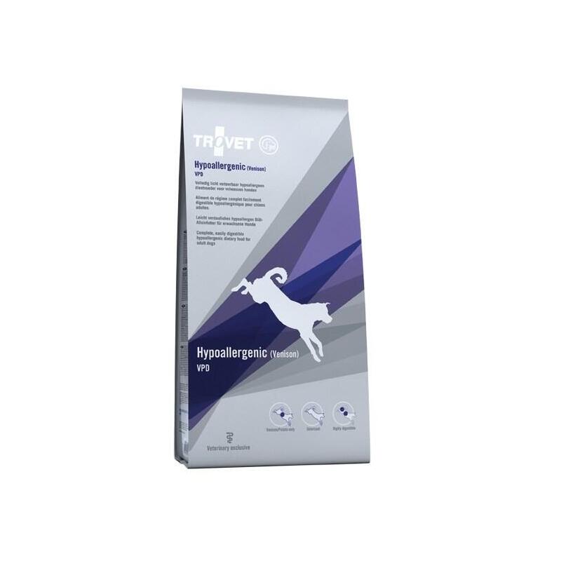Alimento Seco Para Perros Trovet Hypoallergenic Vpd With Venison 10kg
