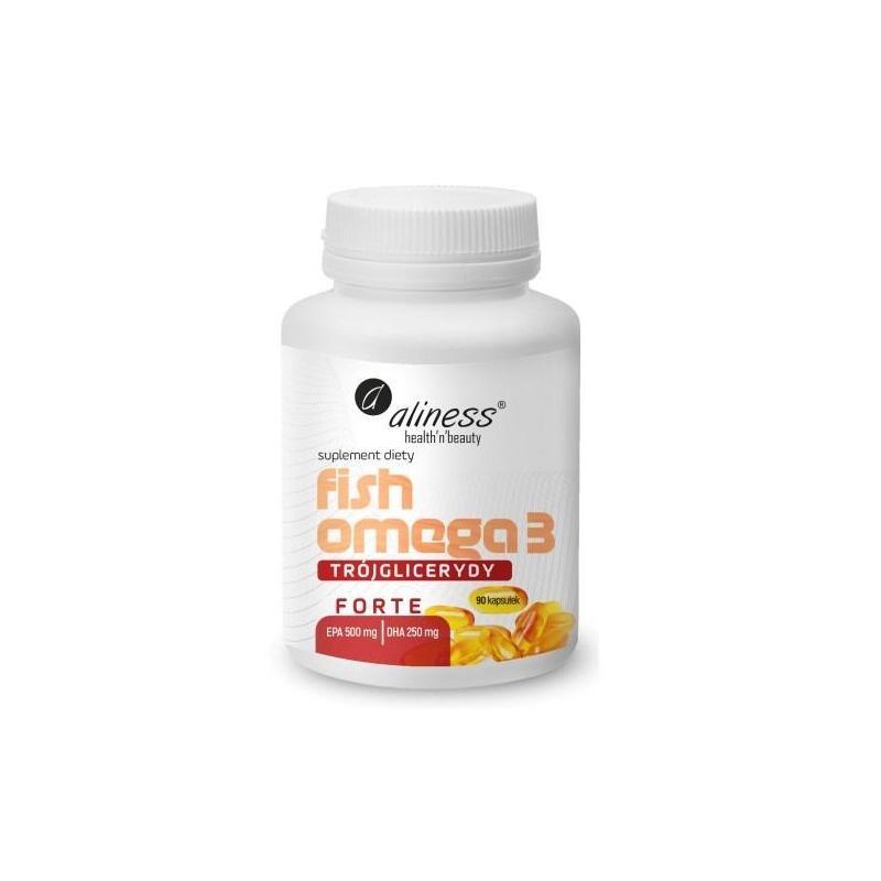 Aliness Fish Omega 3 Forte Trójglicerydy 500/250mg X 90 Kaps.