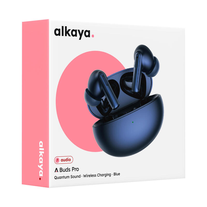 Alkaya A Buds Pro Quantum Sound Bluetooth Kopfhörer , Induktives Laden