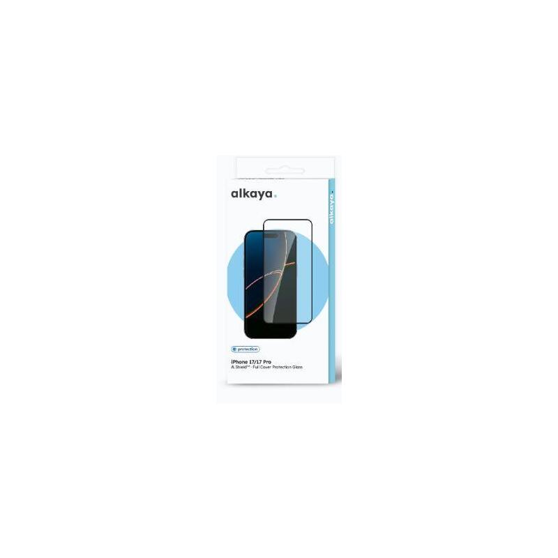 Alkaya A Shield Displayschutzglass 3d Full Funda, Iphone 17 / 17pro, Transparente