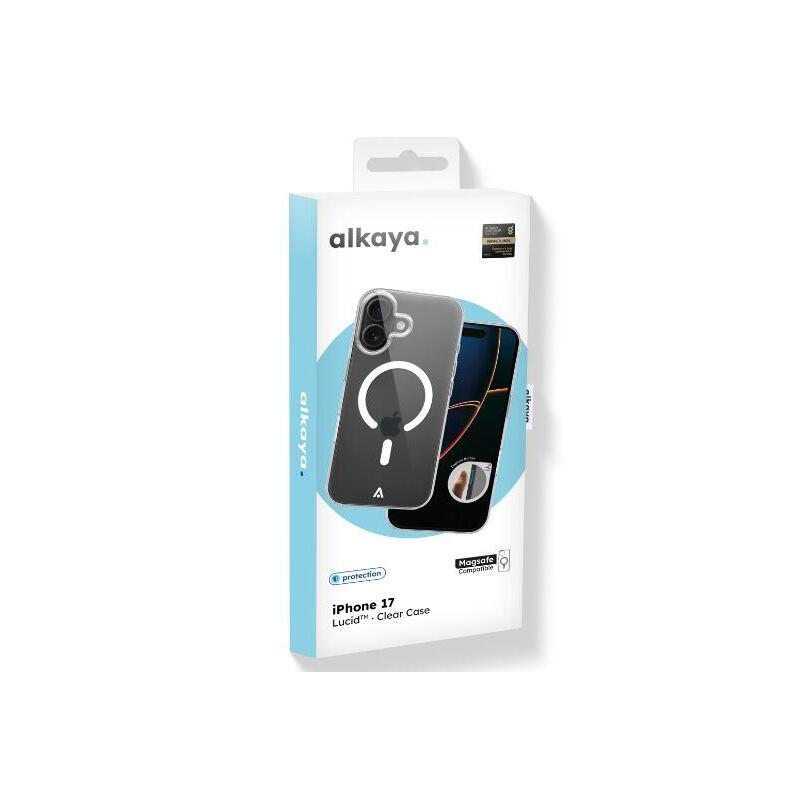 Alkaya Lucid Handy Schutzhülle Kompatibel Con Magsafe Iphone 17, Transparente