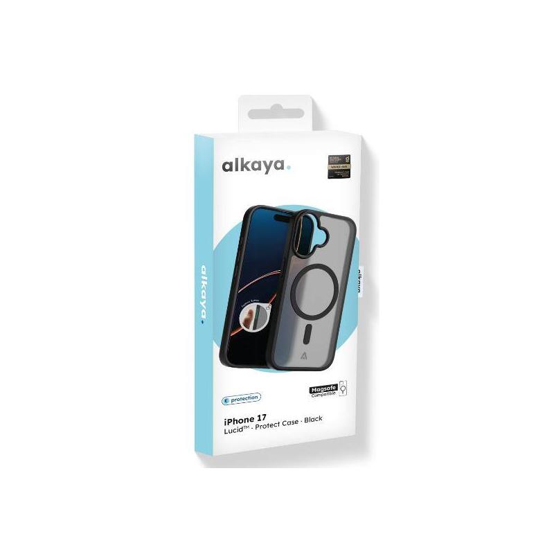 Alkaya Lucid Handy Schutzhülle Protection Funda F. Magsafe Iphone 17, Negro