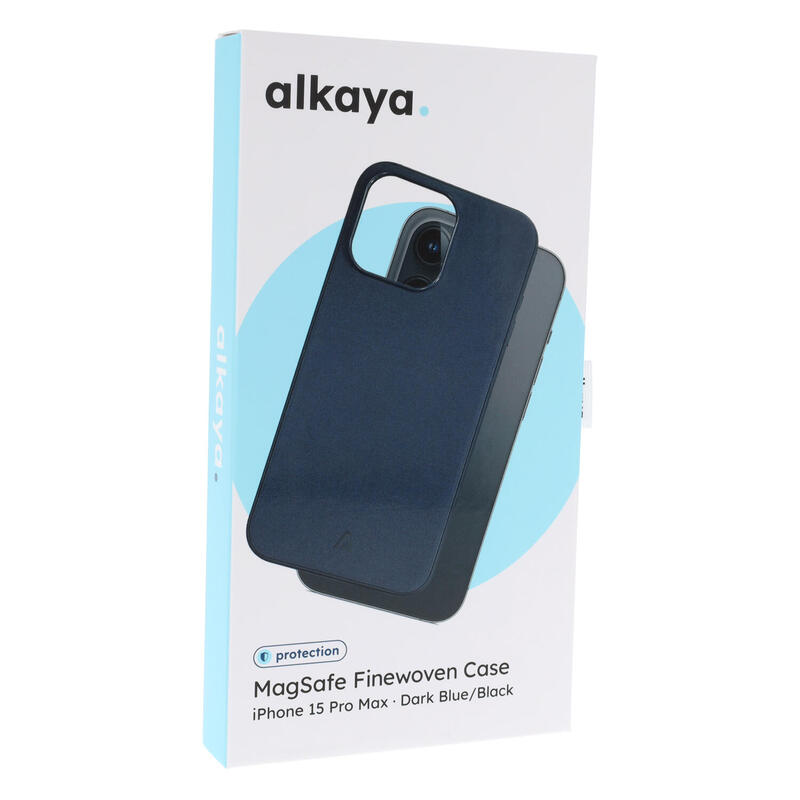 Alkaya Lucid Magsafe Handy Schutzhülle Fine Woven Iphone15promax Negro