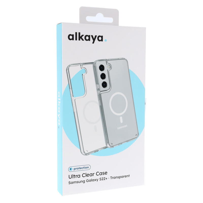 Alkaya Lucid Magsafe Handy Schutzhülle Samsung S22+ Transparente