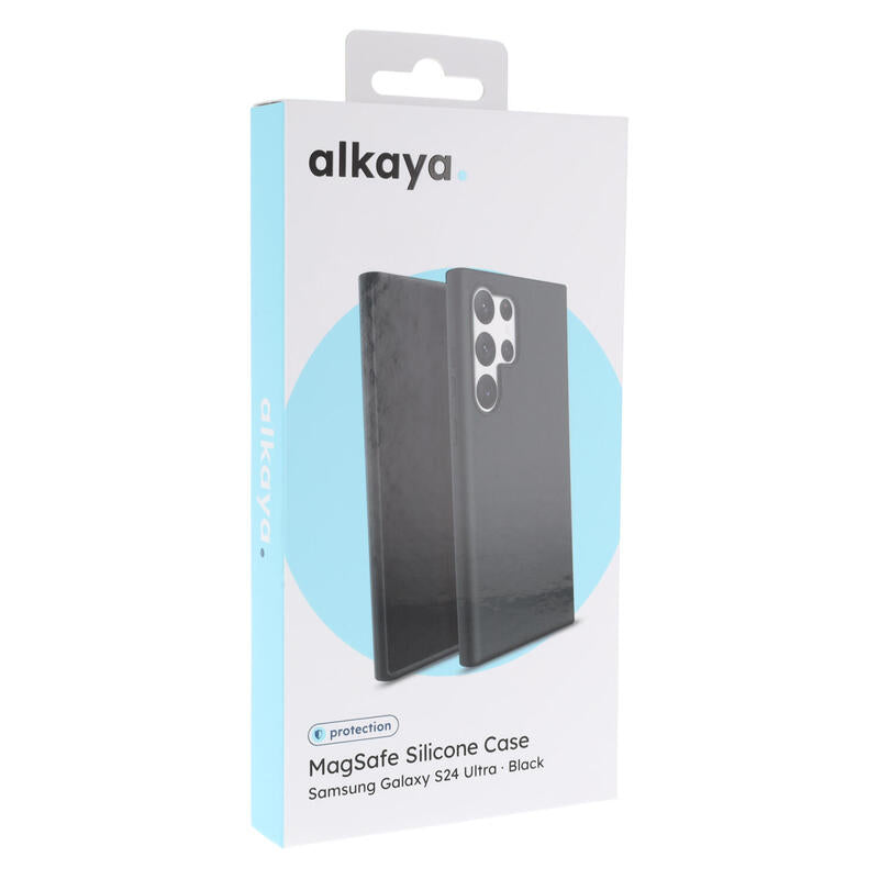 Alkaya Lucid Magsafe Handy Schutzhülle Samsung S24 Ultra Negro