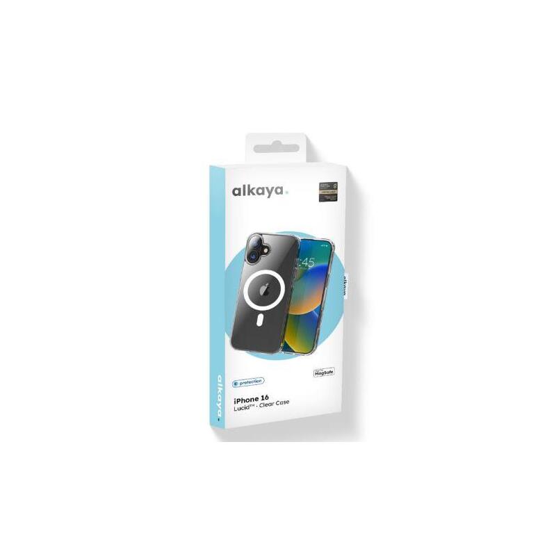 Alkaya Lucid Magsafe Schutzhülle Iphone 16, Transparente