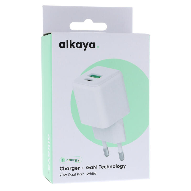 Alkaya Nexus-Laderät Con Gan-Technologie 20w Blanco