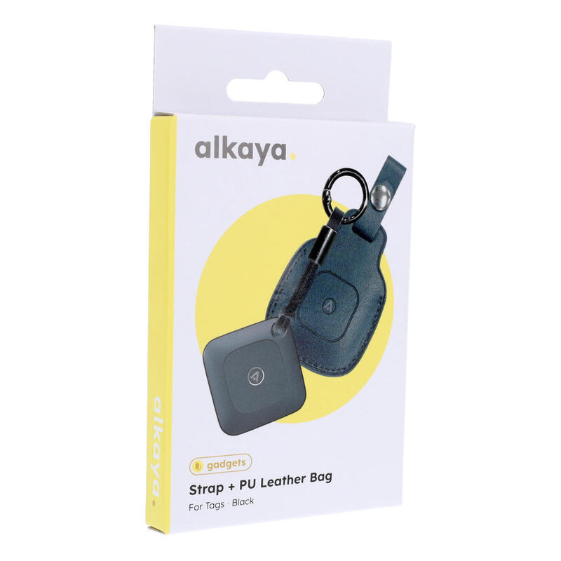 Alkaya Protag Premium Para A Tag Gps Tracker Negro
