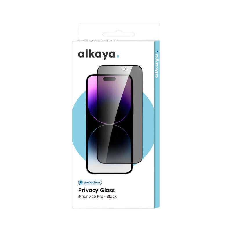 Alkaya Protection Glass Privacy Iphone15pro Negro
