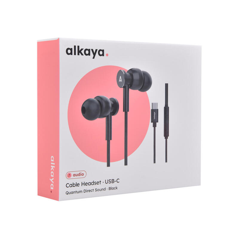 Alkaya Quantum Direct Sound Cable Auriculares Negro