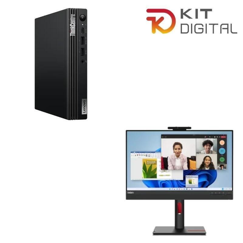 All In One Lenovo M75q Amd R5 Pro-8500ge 16 512 W11p+24" Kd