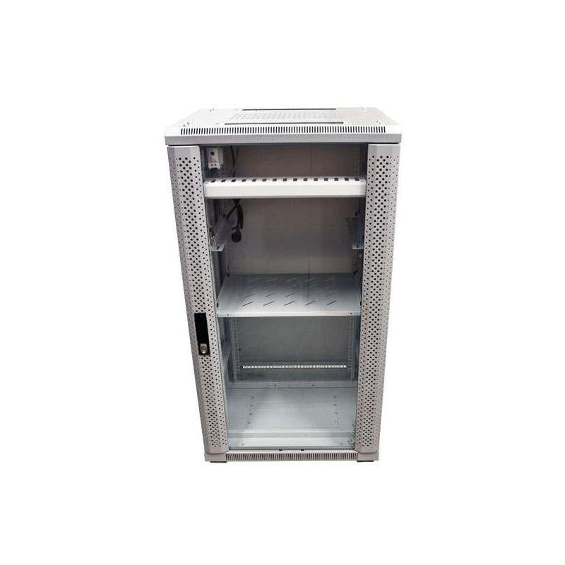 Allnet 19\"Schrank, 22he, B600/T1200mm, Glamür, Lichtgris, Snb-Serie,