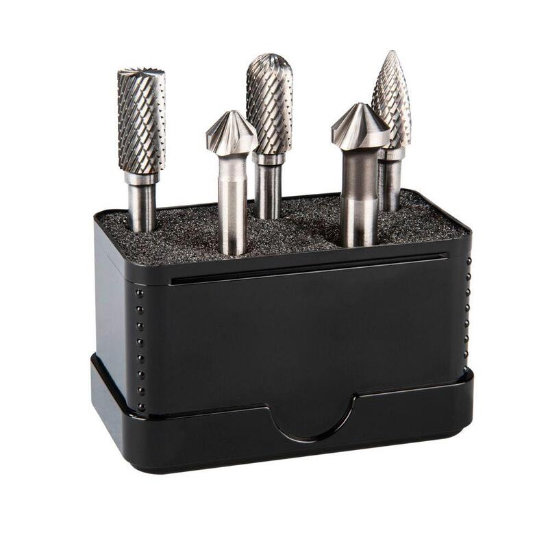 Alpen Kombi-Set 5-Tlg.Hm Frs- Stifte + 2 Ugt Senker