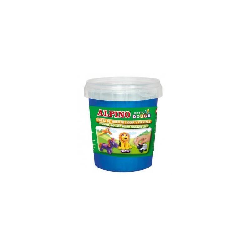 Alpino Pasta De Moldear Magic Dough Bote 160gr Azul