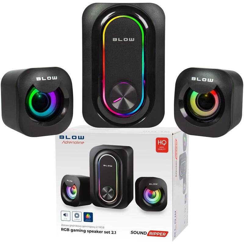 Altavoces Para Juegos De Computadora 2.1 Con Subwoofer