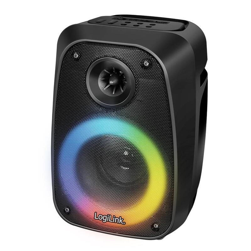 Altavoz Bluetooth 5.0 Tws ,5 Modos De Ecualización, Luz Rgb, Negro Logilink