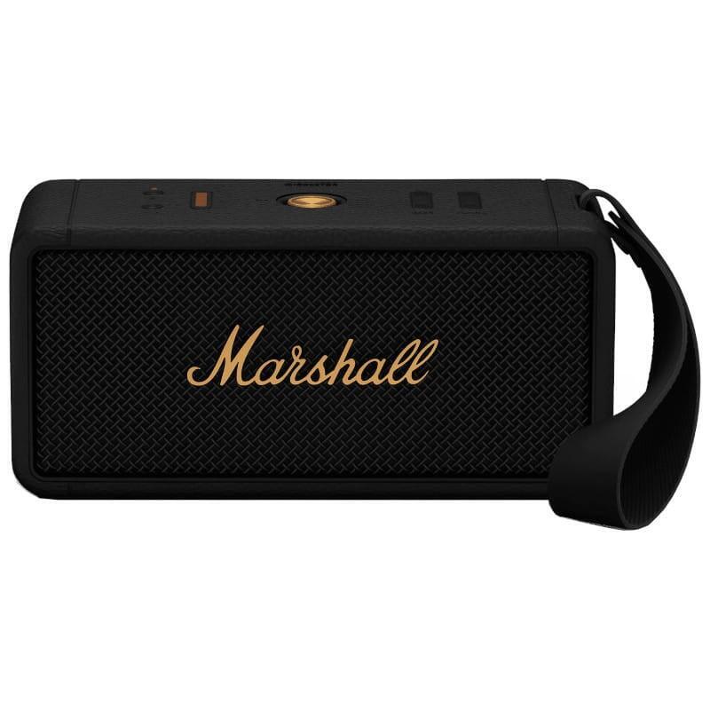 Altavoz Bluetooth Marshall Middleton Black And Brass Negro