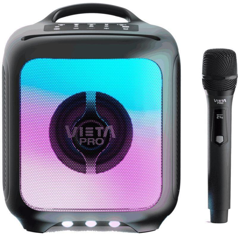 Altavoz Gran Potencia Vieta Pro Party 55 25 W Con Batería Autonomía 9 H Luces Rgb Bass Boost True Wireless Stereo Negro