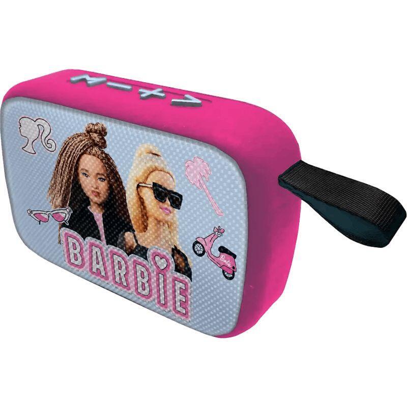 Altavoz Inalámbrico Lexibook Barbie 5w Bluetooth 4h Autonomía Batería Litio 1200 Mah Rosa