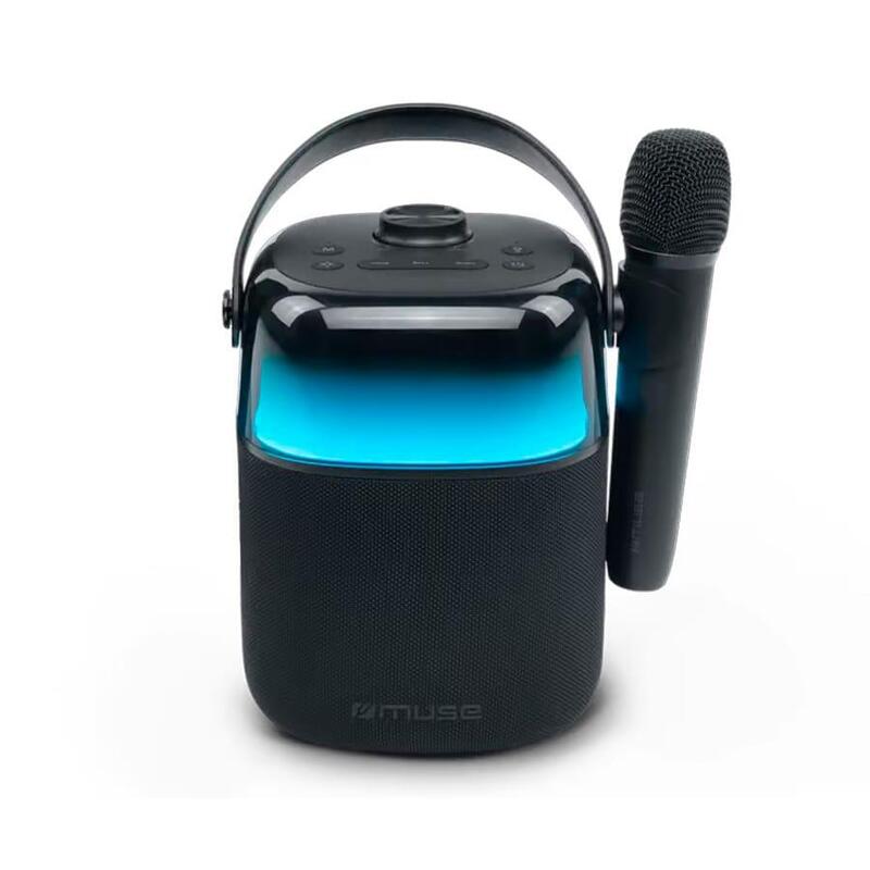 Altavoz Muse M-520 Ka Black Portátil Karaoke