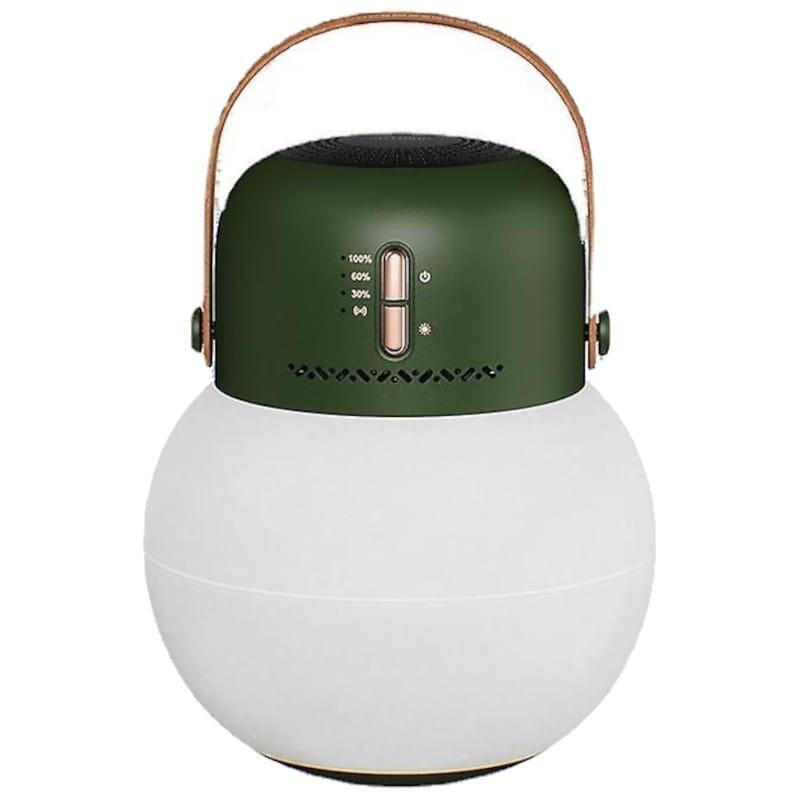 Altavoz Para Camping Tumbler Portable Audio Listen Camp Lite Sothing Verde