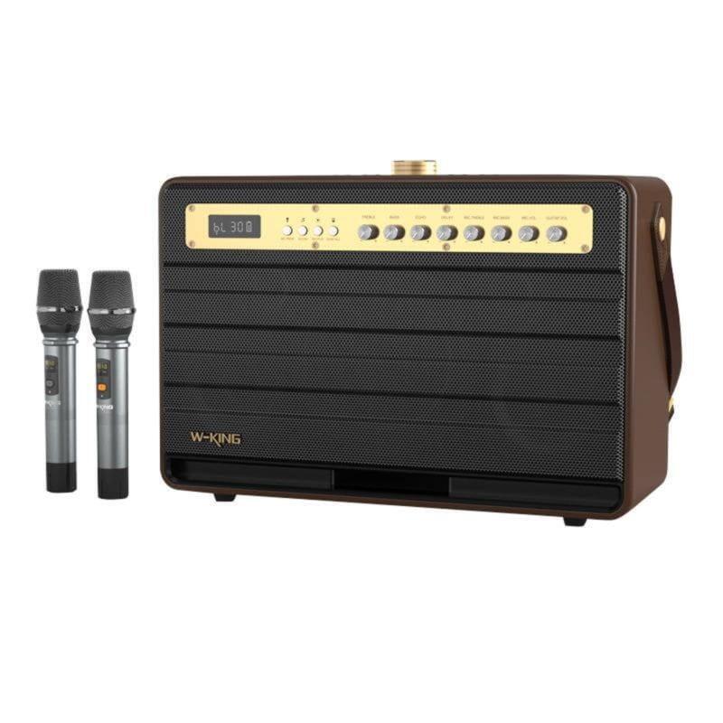 Altavoz W-King K6l 120w Bluetooth 5.0 Marrón Inalámbrico