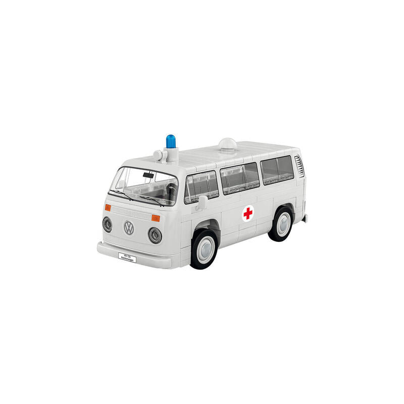 Ambulancia Cobi Volkswagen T2b, Juguete De Construcción Gris, Escala 1:35 Cobi-24619
