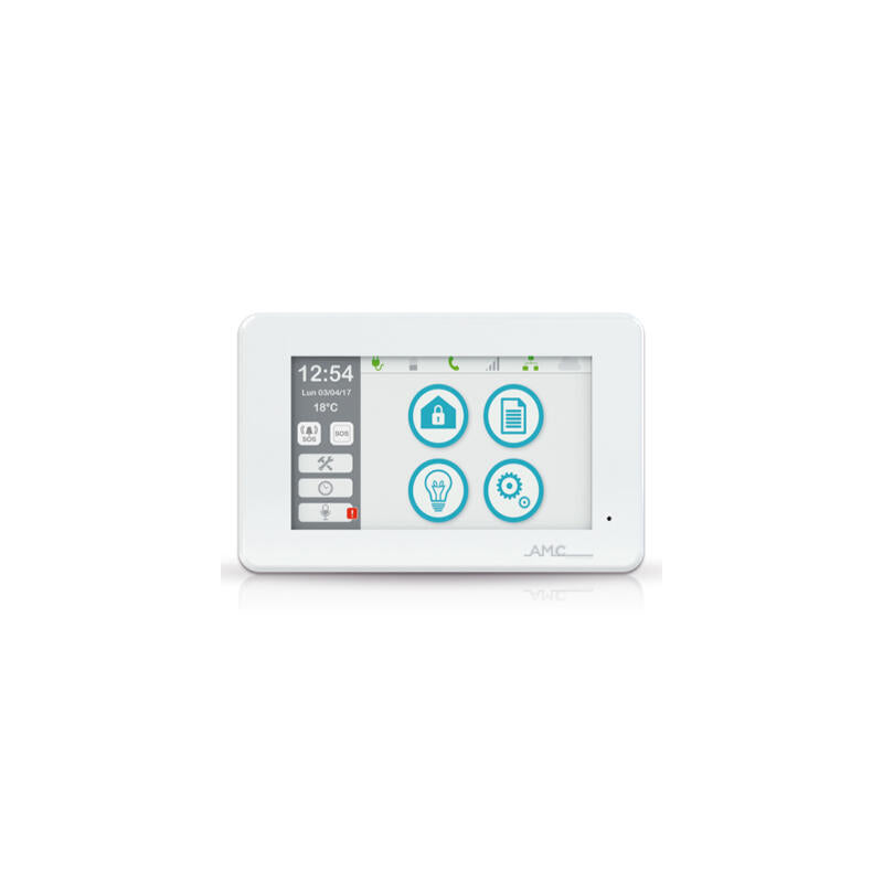 Amc Elettronica Unika Teclado Táctil Con Pantalla De 5 Pulgadas