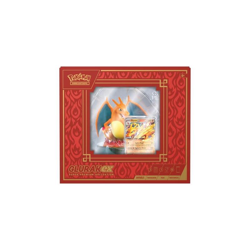 Amigo Pokémon-Tcg: Glurak-Ex Super-Premium Collection, Tarjetas De Recolección 45902