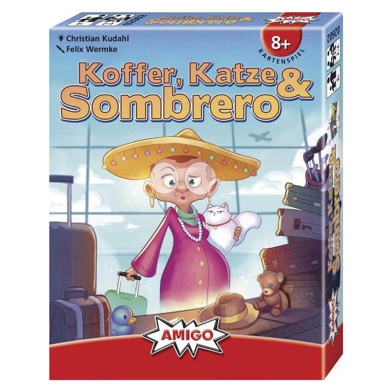 Amigo Amigo Koffer, Katze & Sombrero 02602