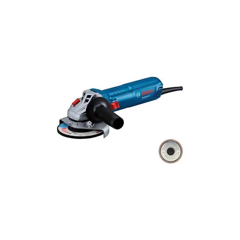 Amoladora Angular Bosch Professional Gws 12-125 Professional Azul, 1200 W, Incl. Tuerca De Unión Sds 06013a6104