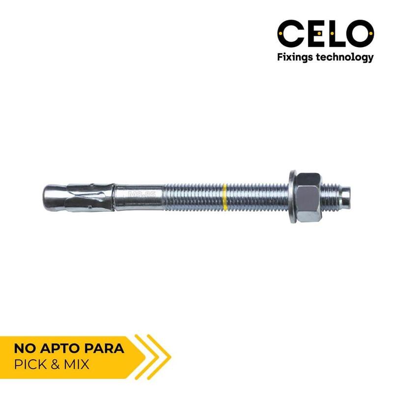Anclaje Homologado Ce Bap Ø10 X 125 Mm/50 Zincado, Caja 25 Uds