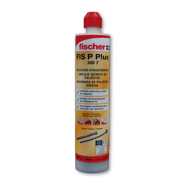 Anclaje Quimico Fis P Plus 300 T (Gb,E,P) 523226 Fischer