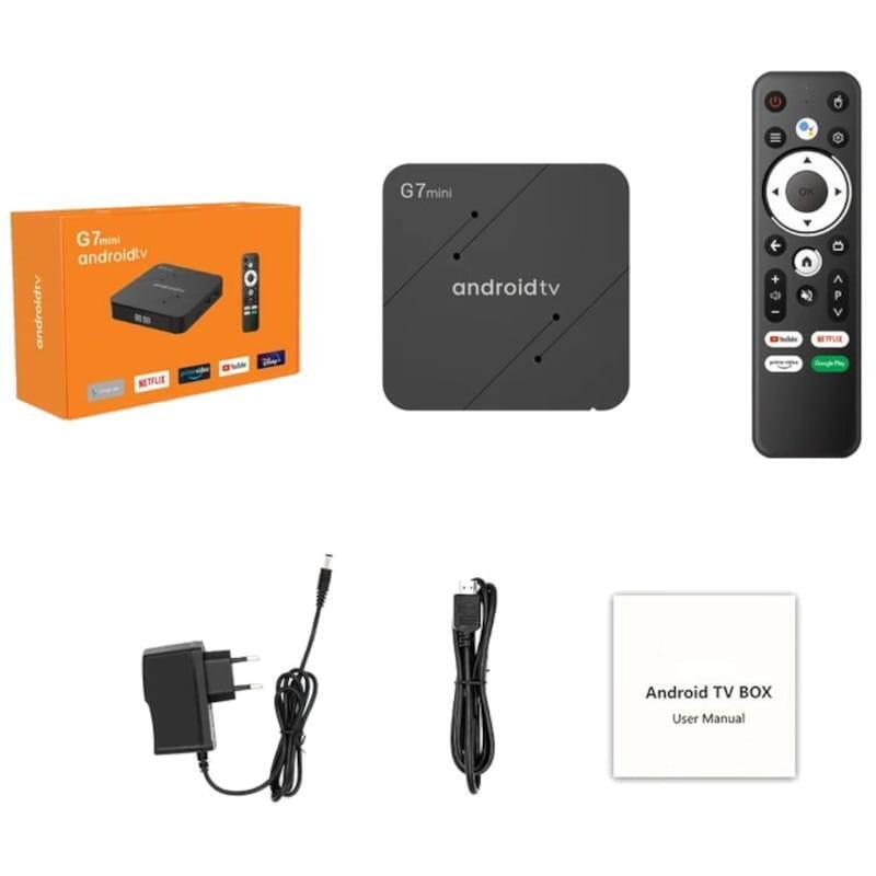 Android Tv G7 Mini S905w2 2gb/16gb Dual Wifi Control Por Voz Android 11